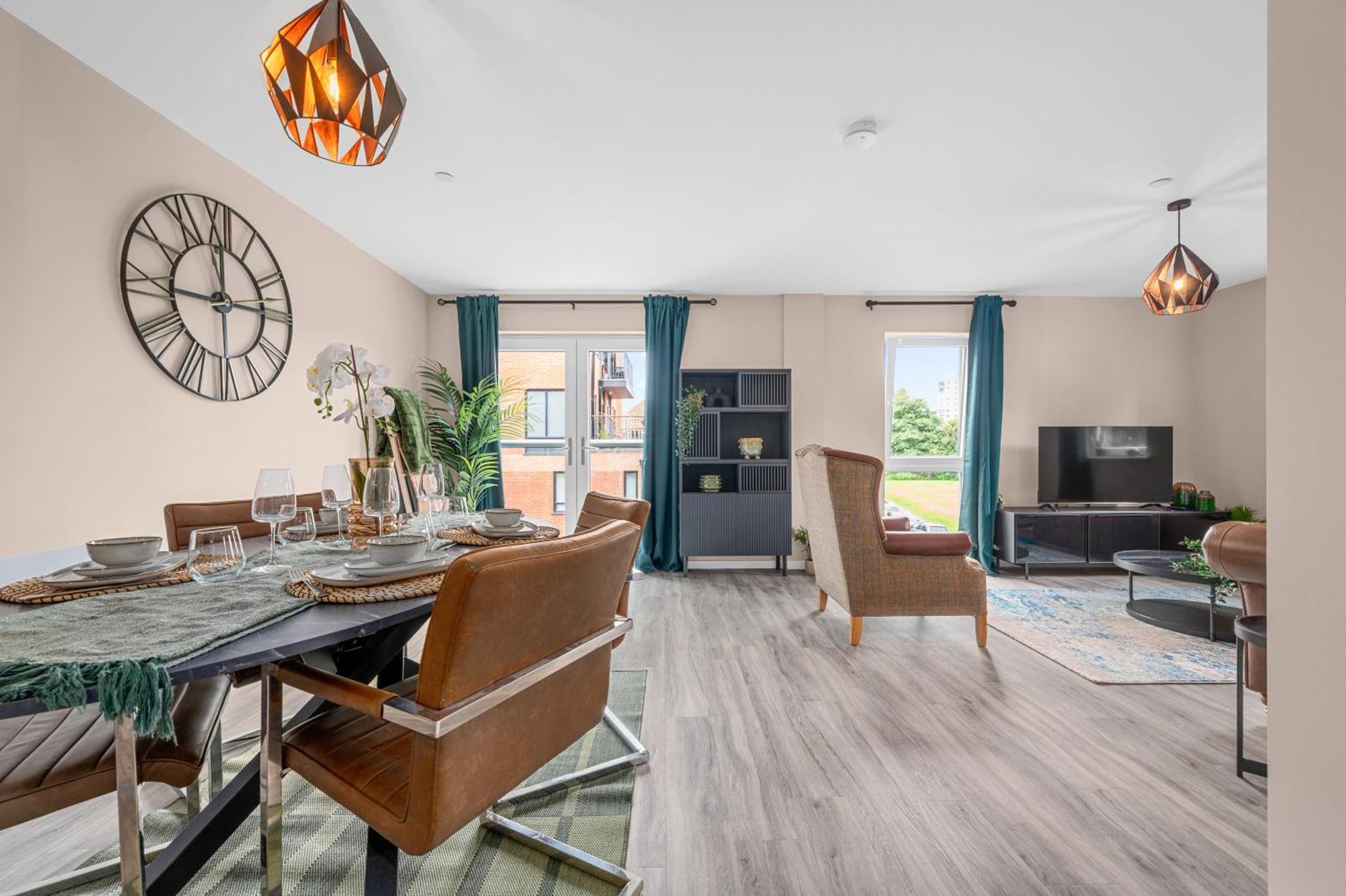 2 Bed Flat Manchester City Esterno foto